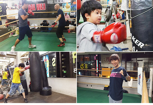 国分寺カワダボクシングジムは学生から中高年まで、幅広い年齢層が集まったアットホームなジムです！